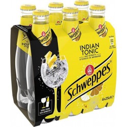 Boisson gazeuse Schweppes Indian Tonic 6x25cl