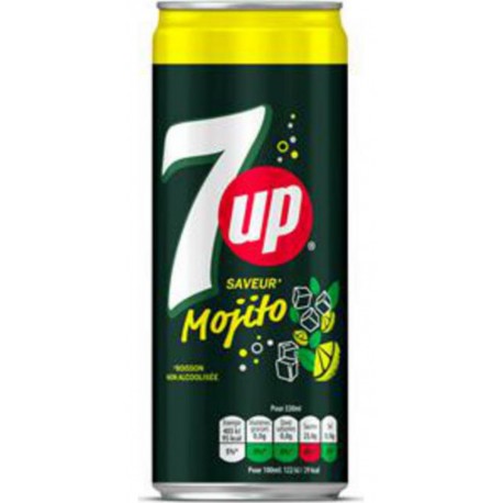 7UP MOJITO 33cl slim