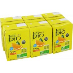 Nature bio pur jus orange 20cl (lot de 12)