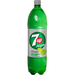 7up Mojito Free Sans Sucres 1,5L (lot de 12)