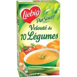 Liebig Velouté 10 Légumes 1L (lot de 3)