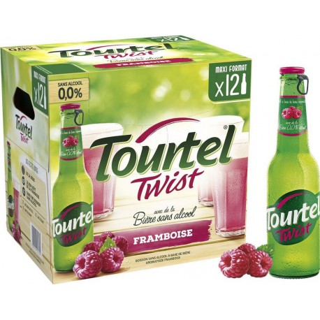 Tourtel twist framboise 12x27.5cl (pack de 12)