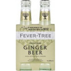 Fever-Tree Fever Tree Ginger Beer SS Premium Mixer 4X20cl (pack de 4)