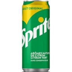 Sprite Original Citron & Citron Vert SLIM 33cl