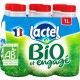 LACTEL Lait entier bio UHT 6x1L