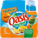 Oasis Pocket Tropical 25cl (lot de 12 packs de 6 soit 72 bouteilles)