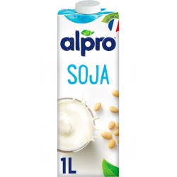 ALPRO Boisson végétale Soja 1L (lot de 3 briques)