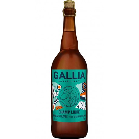 Bière Gallia champ libre 75cl