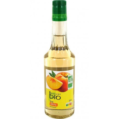 NATURE BIO Sirop de pêche 50 cl