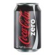 Soda Coca-Cola Zéro Canette 6x33cl (pack de 6)