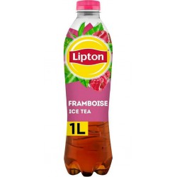 Lipton Ice Tea saveur Framboise 1L (lot de 9)