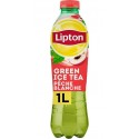 Lipton Ice Tea Thé vert saveur Pêche Blanche 1L (lot de 18)