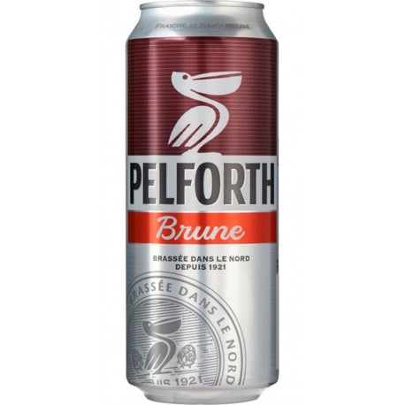 PELFORTH Brune 50cl (pack de 12 canettes)
