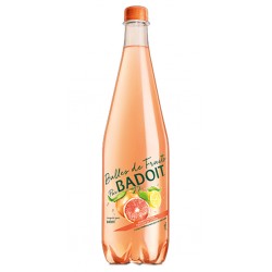 Badoit Bulles de Fruits Pamplemousse Touche de Citron 1L (lot de 6 bouteilles)