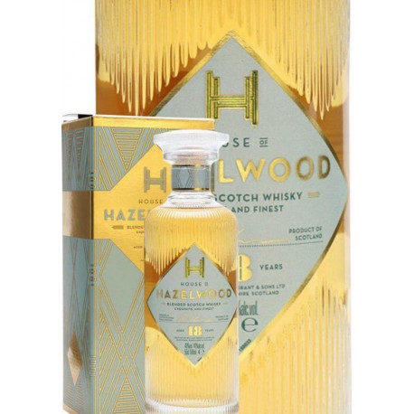 Whisky Blended scotch Hazelwood 18 ans avec étui 40%