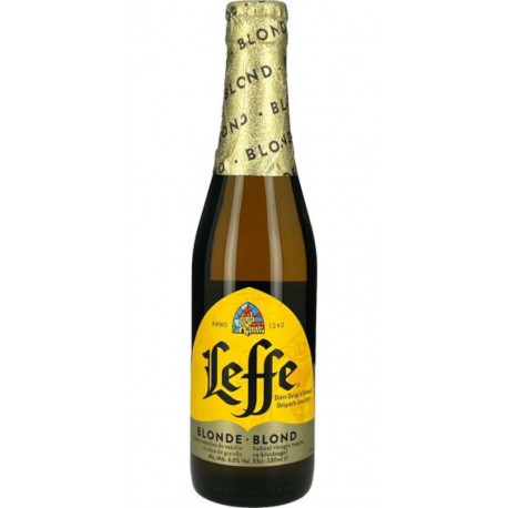 LEFFE BLONDE BOUTEILLE 6.6°vol. 33cl