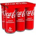 Coca-Cola Original 33cl (pack de 6)