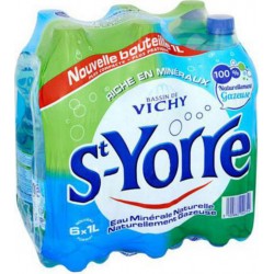 St -Yorre 1L (pack de 6)