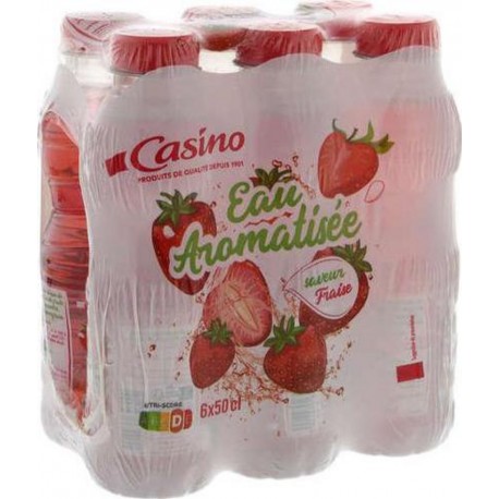 EAU ARO PLATE FRAISE