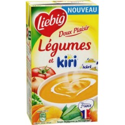 Liebig Soupe Légumes et Kiri (lot de 3)