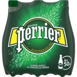 Perrier 50cl (lot de 4 packs de 6 soit 24 bouteilles)