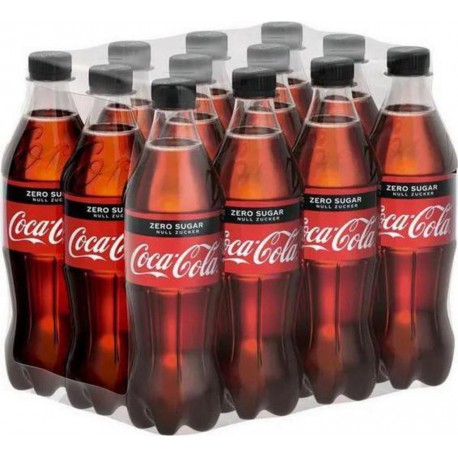 Coca-Cola Zero sans sucres 50cl (pack de 12)