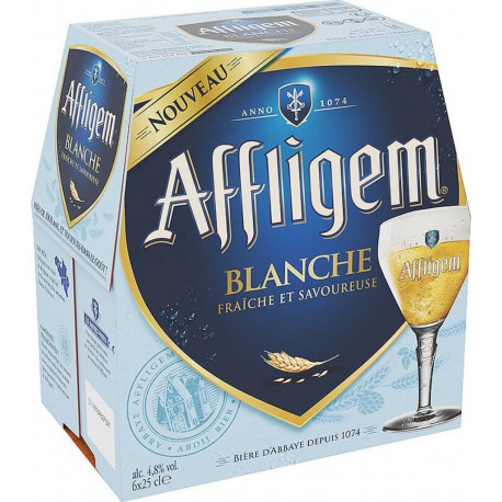 Affligem Bière blanche d'Abbaye 6.7° 6x25cl