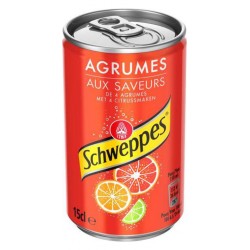 SCHWEPPES Soda saveur Agrumes 15cl