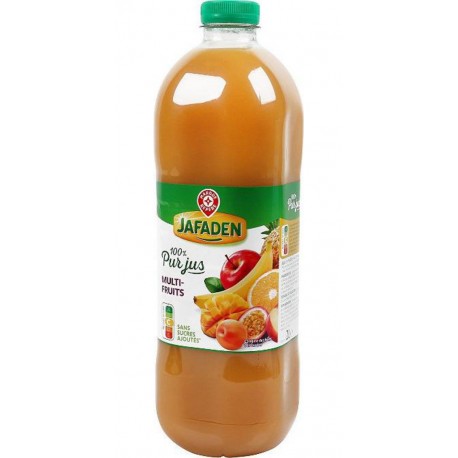 Jus de fruit Jafaden Pur jus multifruits 2L