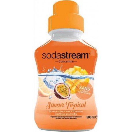 Sodastream Concentré Saveur Tropical 500ml (lot de 5)