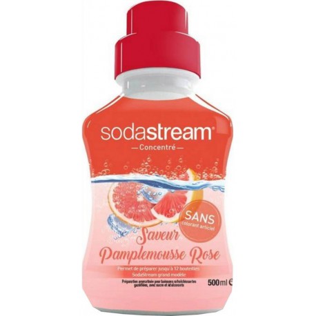 Sodastream Concentré Saveur Pamplemousse Rose 500ml (lot de 9)