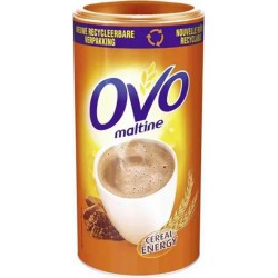 Ovomaltine 650g (lot de 2 boîtes)