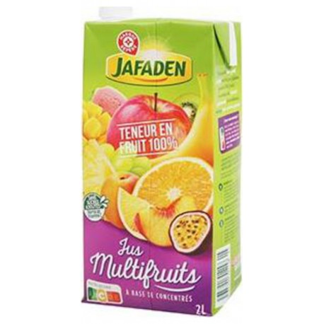 Jus multifruits Brique ABC 2L