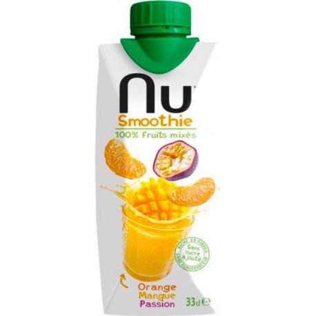 NU SMOOTHIE ORANGE MANGUE PASSION 33cl