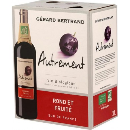 AUTREMENT ROUGE MERLOT BIO 12.5% 75cl (pack de 4)
