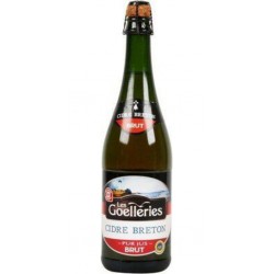 Cidre bouché Les Goelleries Breton brut 5%vol. 75cl