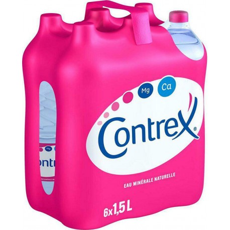 Contrex Eau minérale naturelle 6 x 1,5L (pack de 6)
