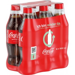 COCA-COLA 6 x 50cl (pack de 6)