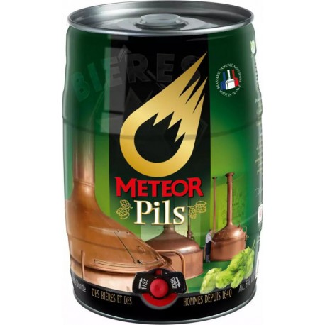 NC Bière Meteor Pils 5%vol. Fût 5L