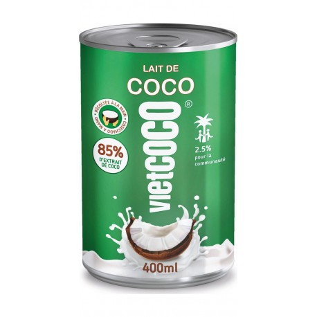 VIETCOCO Lait de coco 85% 400mll