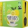 CLIPPER Thé vert Citron x50 sachets