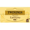 TWININGS Thé noir Original Earl Grey (la boite de 25 sachets)