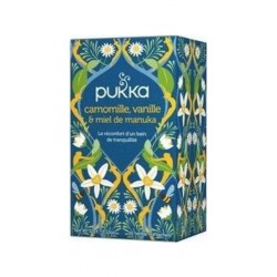20 Infusion Camomille Vanille Miel De Manuka ( Infusettes) PUKKA L