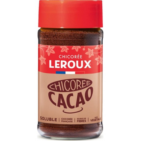 LEROUX Cacao soluble chicorée le pot de 200g