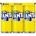 Fanta Citron 33cl (lot de 4 packs de 6 soit 24 canettes)