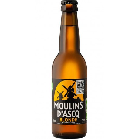 NC Bière Blonde Moulins d'Ascq 6.2%vol 33cl