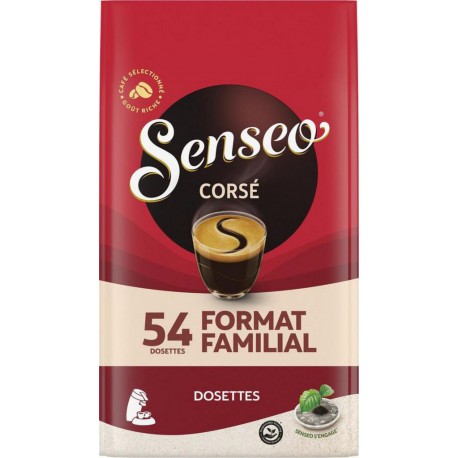 SENSEO Café dosettes corsé (54 dosettes)