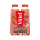 VITTEL Eau Plate Aromatisée Fraise Framboise 4x50cL (pack de 4)