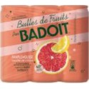 BADOIT Eau Gazeuse Aromatisée Pamplemousse Citron 6x33cL (pack de 6)