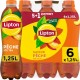 LIPTON Boisson Thé Glacé Pêche 6x1,25L (pack de 6)